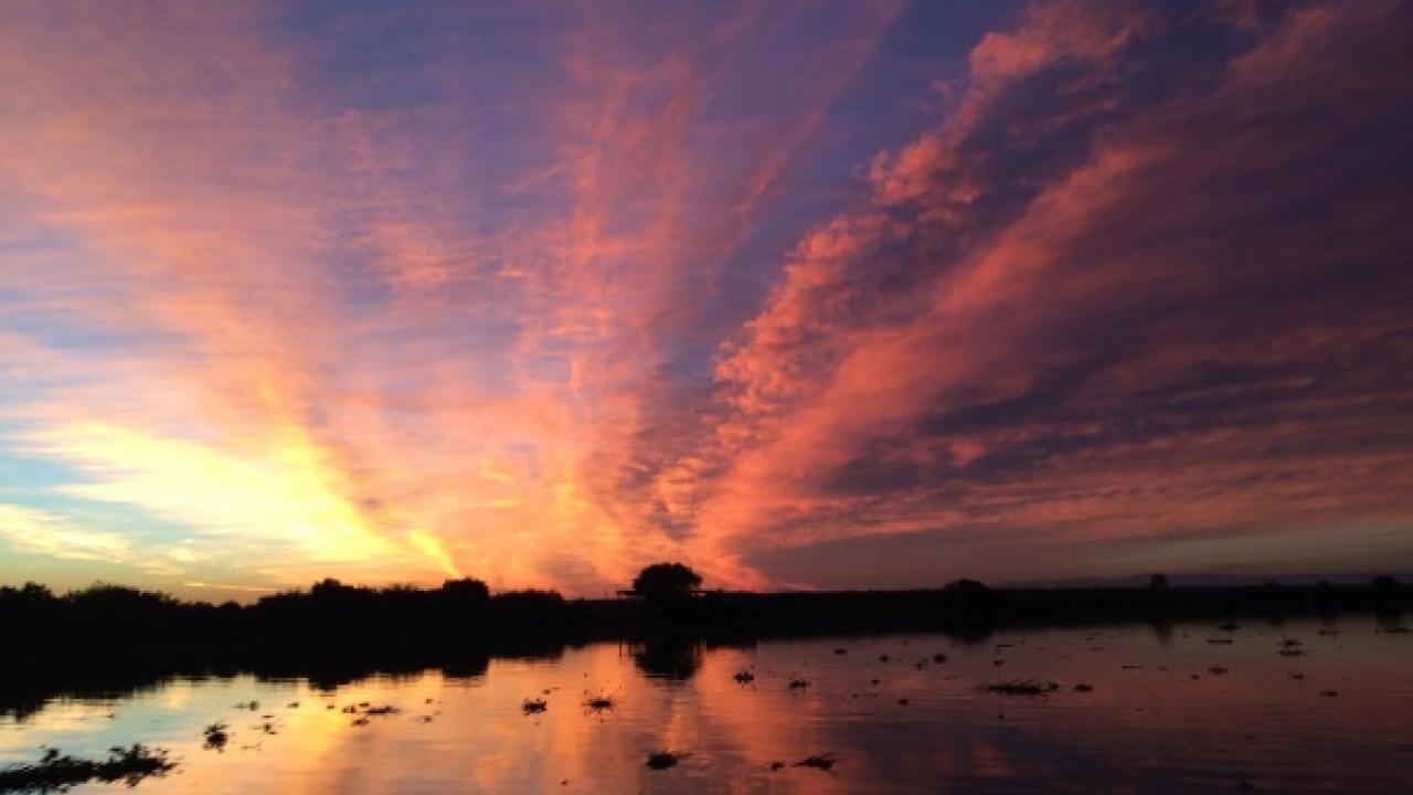 North Delta Sunset