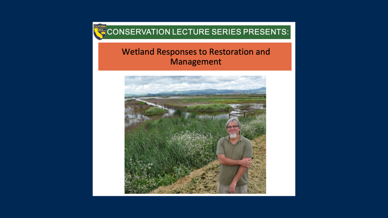 CDFW Conservation Lecture Series flyer