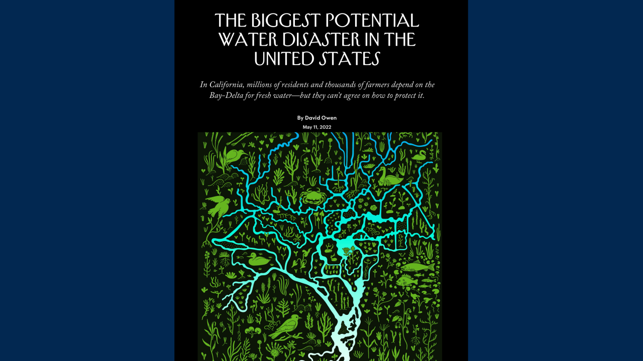 Cover for The Biggest Potential Water Disaster in the United States