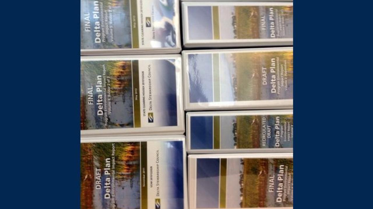 Delta plan pamphlets