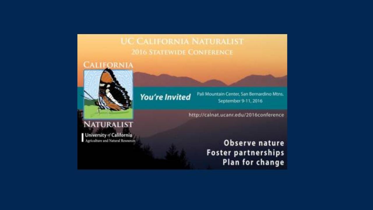 Naturalist Conference