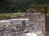 Broken wall