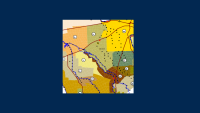 Map of baseflow